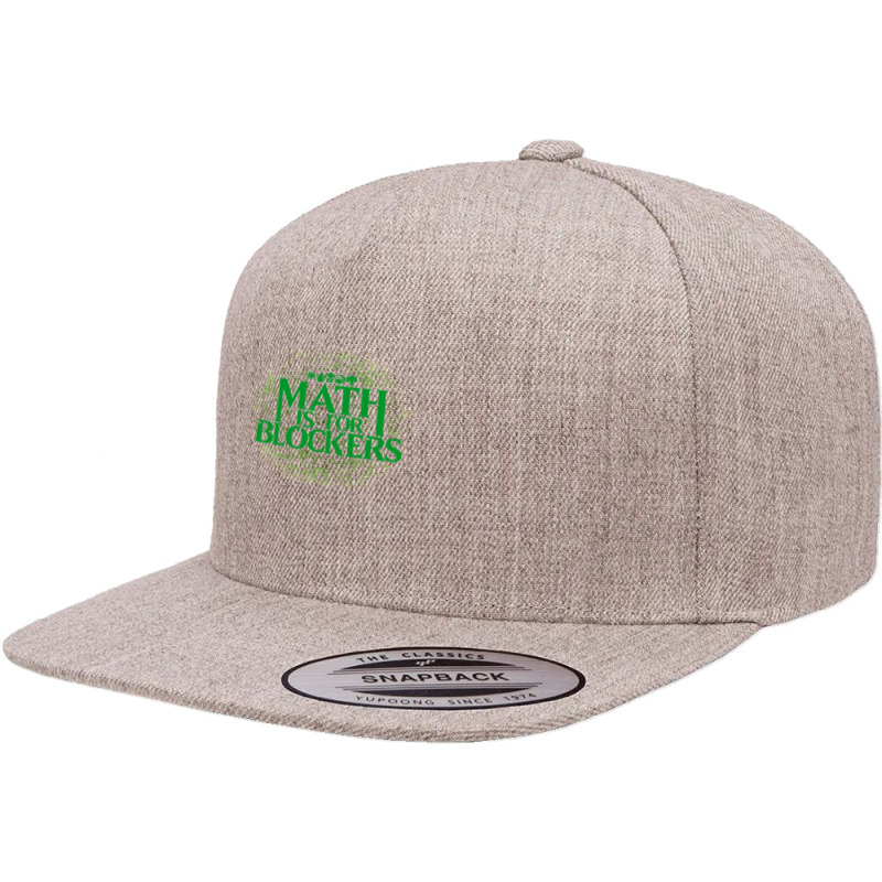 Math Is For Blockers - Forest Edition 5 panel snapback cap by RichardLopez | Artistshot