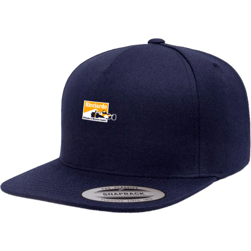 Ricciardo 2021 5 panel snapback cap by HectorMarroquin | Artistshot