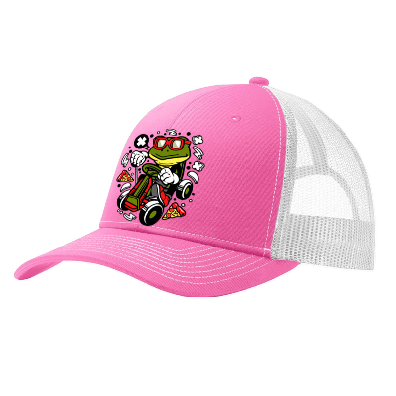 Frog Gokart Racer Pa Trucker Cap by bummercaught | Artistshot