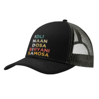 Indian Food Lovers Idli Naan Dosa Biryani Samosa Pa Trucker Cap | Artistshot