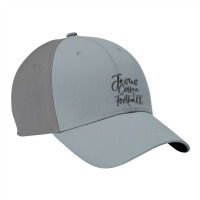 Christian Game Day Quote Jesus Coffee & Football Nike Dri-fit Cap | Artistshot