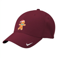 Gingerbread Man Christmas Nike Dri-fit Cap | Artistshot