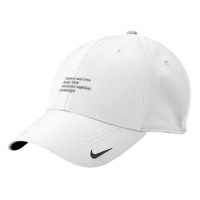 Reason And Love Keep Little Company Together Nowadays Nike Dri-fit Cap | Artistshot