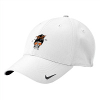 Spooky Halloween Momster Novelty Scary Fall Holiday Item T Shirt Nike Dri-fit Cap | Artistshot