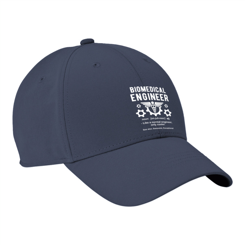 Biomedical Engineer Definition Funny Biomedical Engineering Long Sleev Nike Dri-FIT Cap by cm-arts | Artistshot