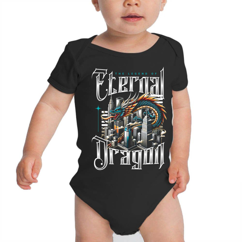 Eternal Dragon Baby Bodysuit by New Nice Shirt | Artistshot