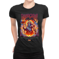 Thunderous Might Ladies Fitted T-shirt | Artistshot