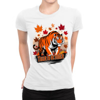 Tiger Jungle Tiger Ladies Fitted T-shirt | Artistshot