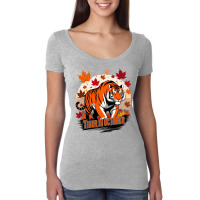 Tiger Jungle Tiger Women's Triblend Scoop T-shirt | Artistshot