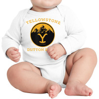 Duton Yelow Long Sleeve Baby Bodysuit | Artistshot