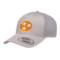 Tennessee Tristar Orange Grunge Retro Trucker Cap | Artistshot