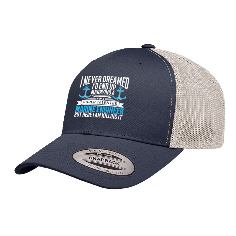 Maritime Engineering Marine Engineering Marine Engineer Premium Retro Trucker Cap by TROYHADLEYTRAVIS | Artistshot