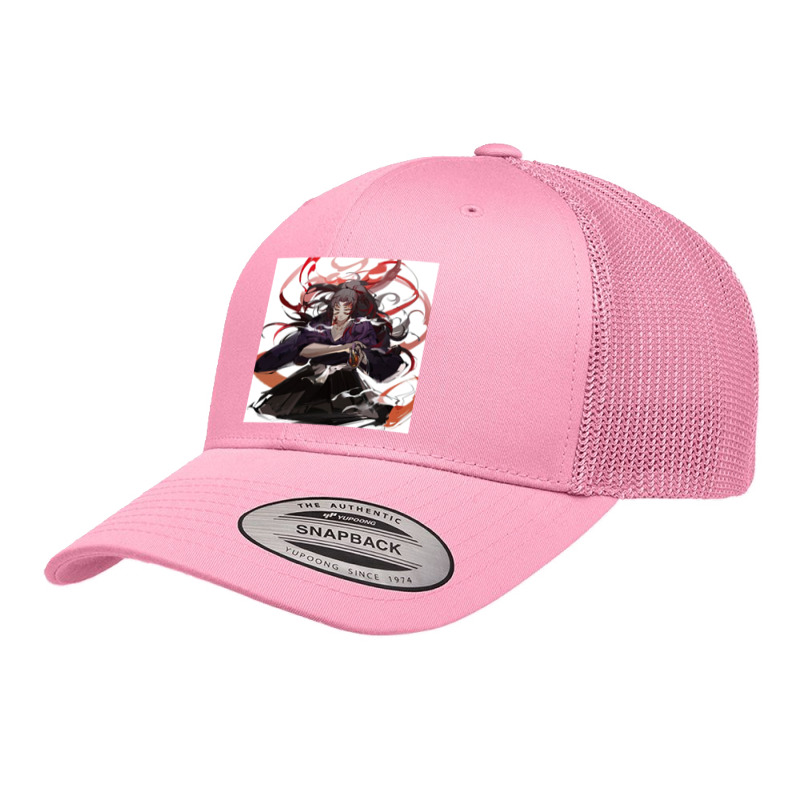 Demon Michikatsu Retro Trucker Cap by lykhongduong9enev3 | Artistshot