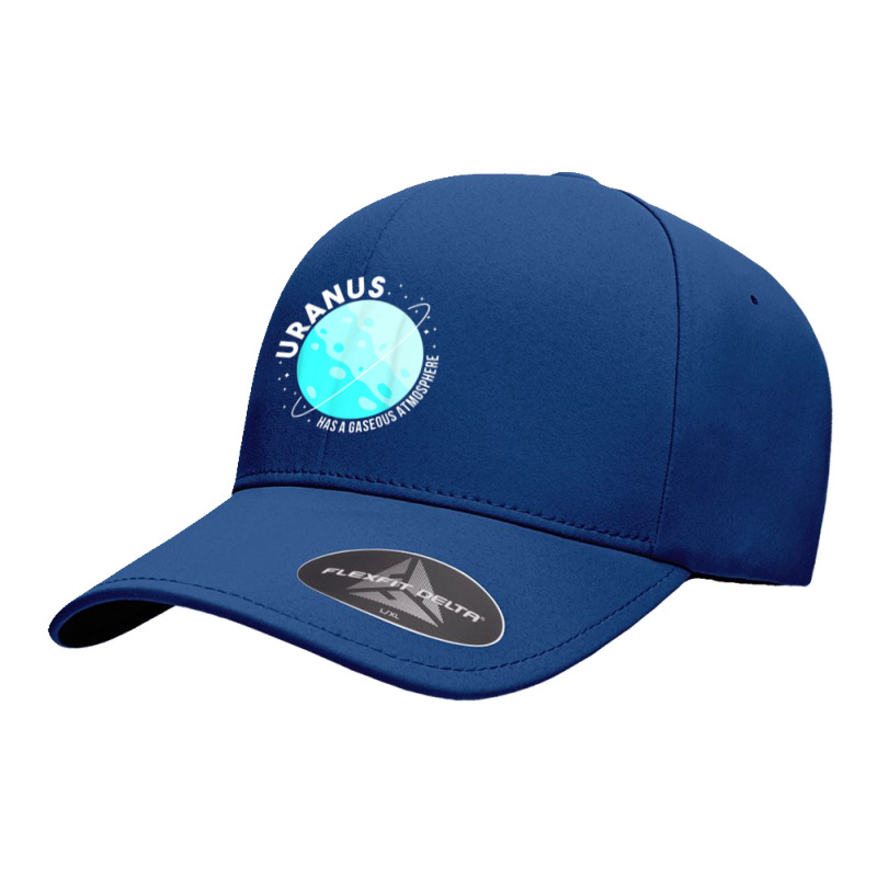 Uranus Has A Gaseous Atmosphere Gifts Astronomy Teachers Seamless Cap by RomanMikolyants | Artistshot