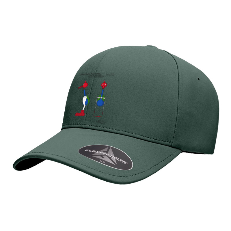 Drinking Bird Patent Seamless Cap by ROBERTPENNINGTON | Artistshot