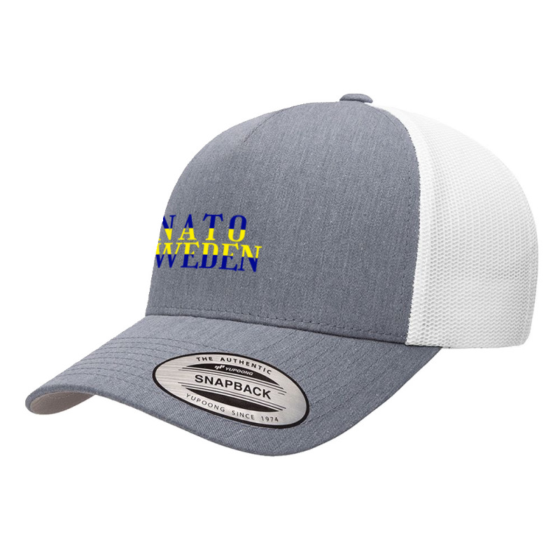 Nato Sweden  Sweden Flag Colors Yupoong Trucker Cap by cm-arts | Artistshot