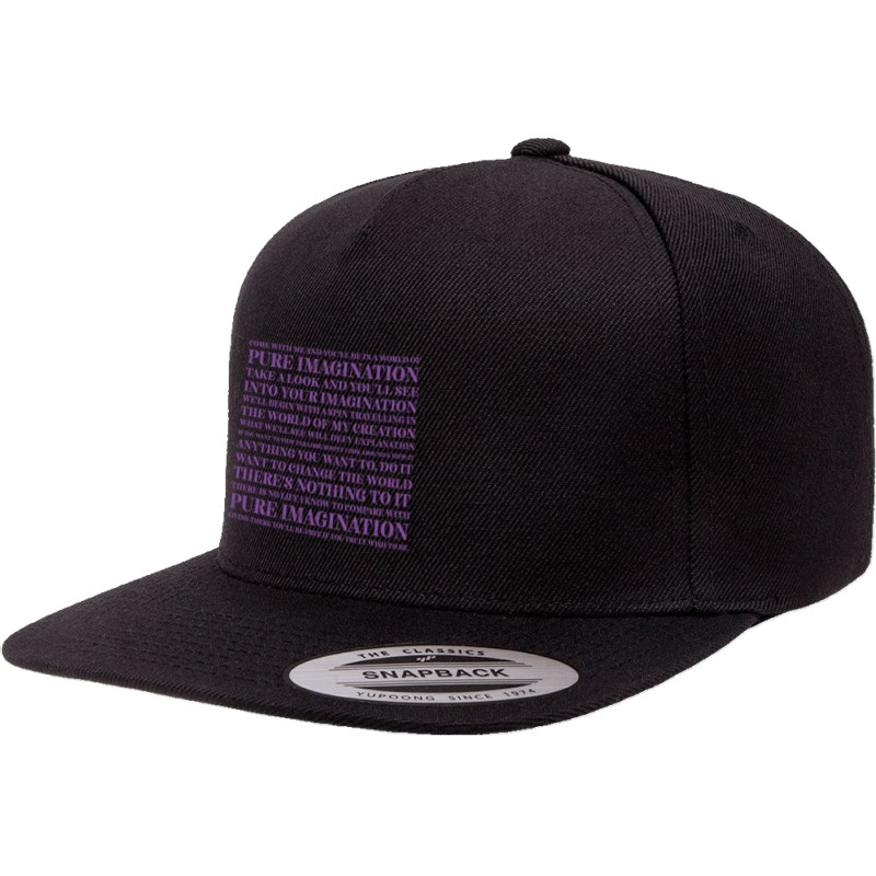 Pure Imagination 5 panel snapback cap by HollyAllen | Artistshot