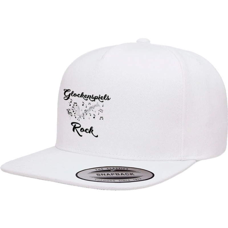 Glockenspiel Gifts 5 panel snapback cap by LarryCory | Artistshot