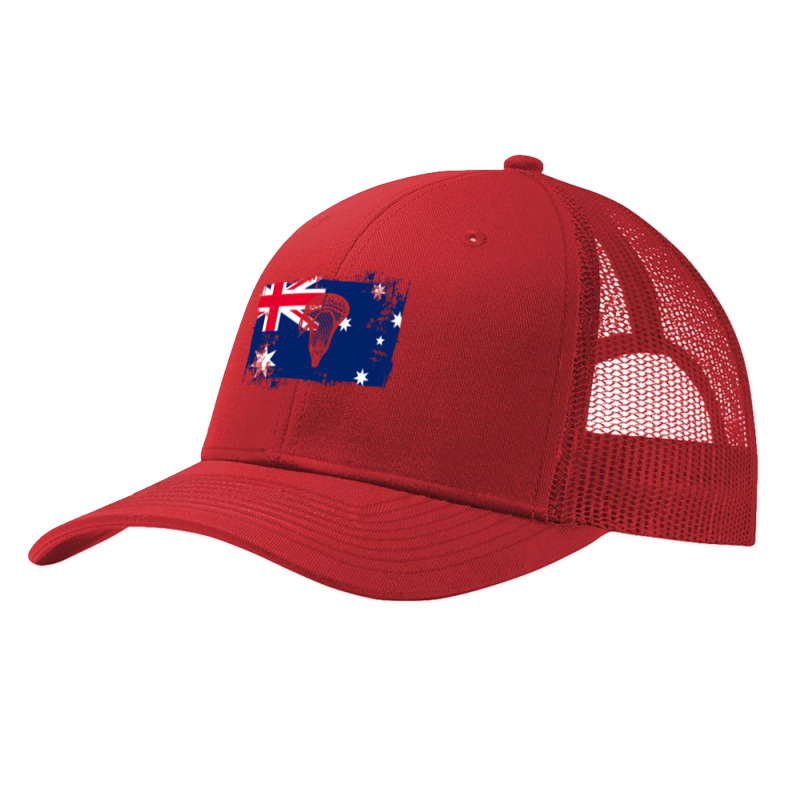 Lacrosse Flag With Stickhead - Australia Pa Trucker Cap by WesleyCopenheaver | Artistshot