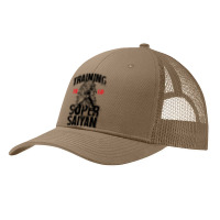 Training To Go Super Saiyan Grey Pa Trucker Cap | Artistshot