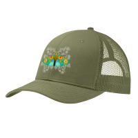 Folk Art Moth Forest Green Folk Art Moth Pa Trucker Cap | Artistshot