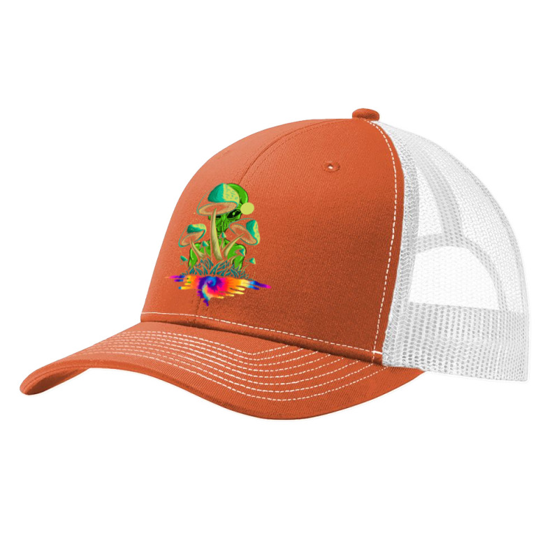 Psychedelic Mushroom Magic Shrooms Trippy Alien Pa Trucker Cap by phamkhao | Artistshot