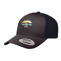 Anchorage Alaska Souvenir Mountain Sunset River Retro Trucker Cap | Artistshot