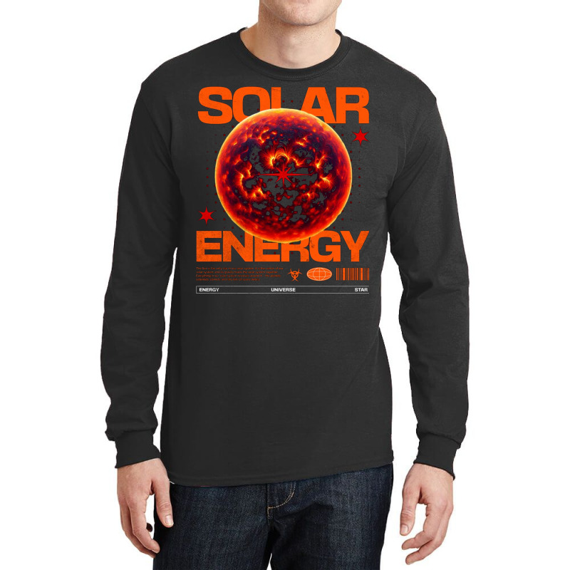 Space Solar Energy Long Sleeve Shirts by New Nice Shirt | Artistshot