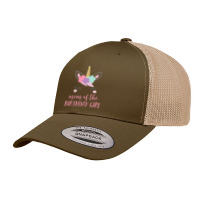 Cute Unicorn Mom Mom Of The Birthday Girl Retro Trucker Cap | Artistshot