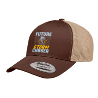 Future Storm Chaser Meteorologist Storm Hunter Retro Trucker Cap | Artistshot