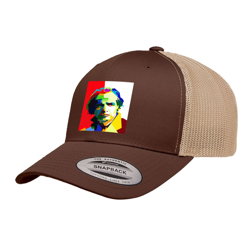 Marlon Brando Pop Art Wpap Retro Trucker Cap by Box Bingham | Artistshot