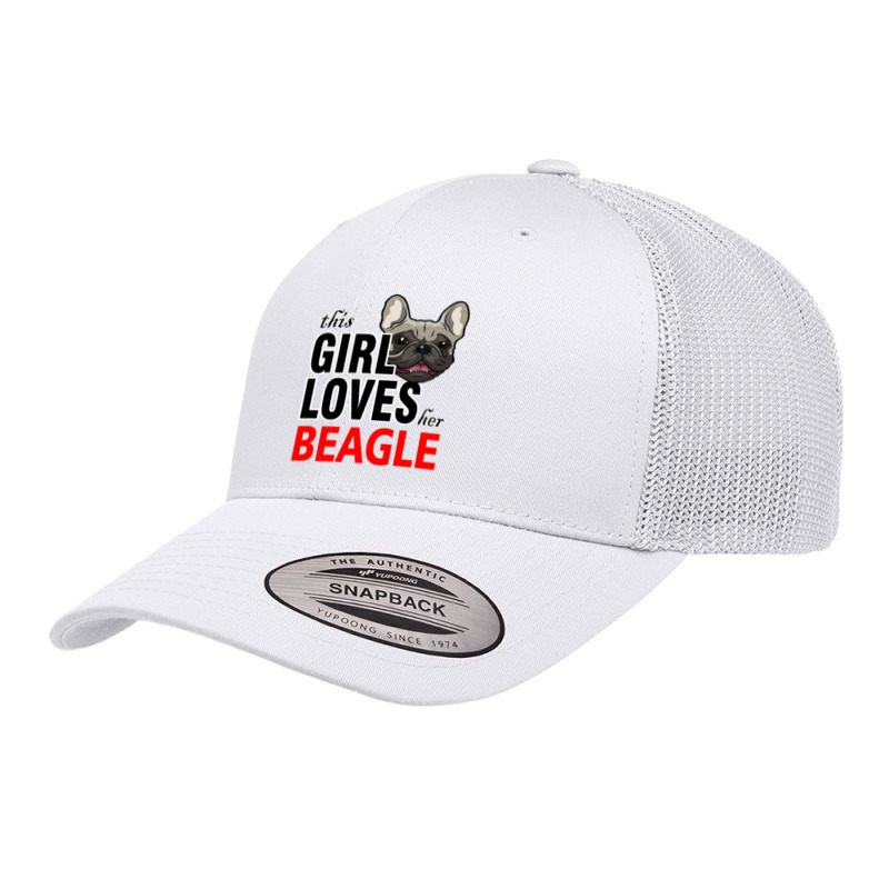 Merry Christmas Dog This Girl Loves Her Beagle Retro Trucker Cap by lorismerch | Artistshot