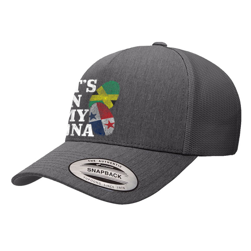 Jamaica Panama It's In My Dna Jamaican Panamanian Flag Yupoong Trucker Cap by LilyWillis | Artistshot