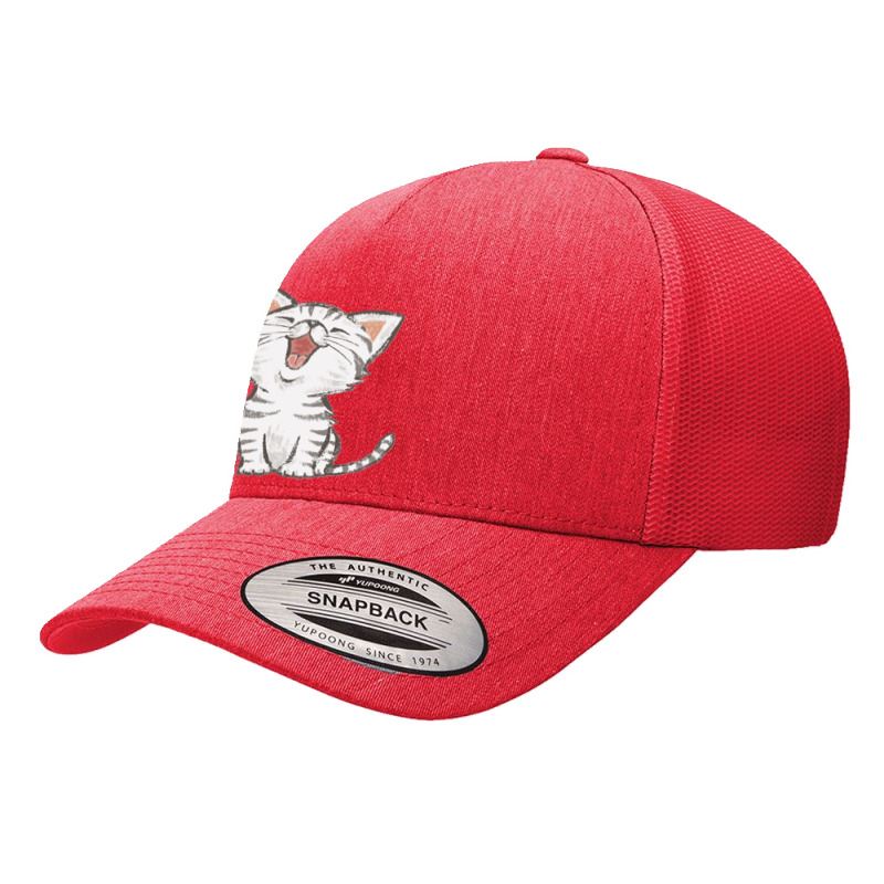 American Shorthair Happy Yupoong Trucker Cap by cm-arts | Artistshot