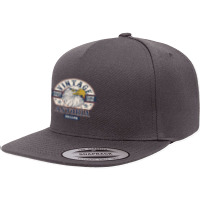 Retro Bald Eagle Astoria Oregon Vintage Limited Edition 5 Panel Snapback Cap | Artistshot