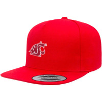 Favorite Crimson Cougars Essential 5 Panel Snapback Cap | Artistshot