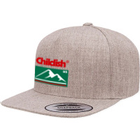 Childish Adventure 95 5 Panel Snapback Cap | Artistshot