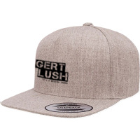 Gert Lush - It_s A Bristol Thing - Black Text 5 Panel Snapback Cap | Artistshot