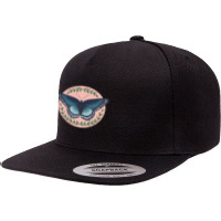 Butterfly Limenitis Arthemis Butterfly Illustration 5 Panel Snapback Cap | Artistshot