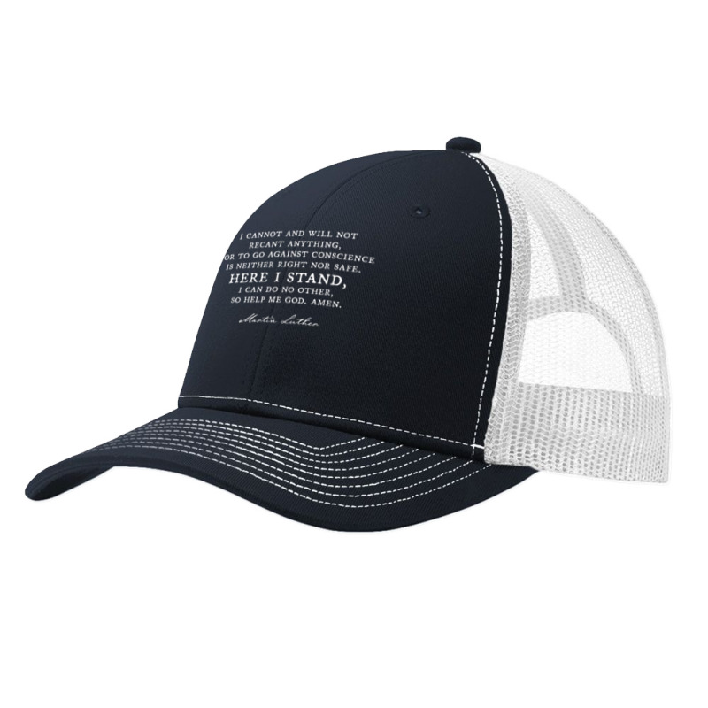 Here I Stand Martin Luther 95 Thesis Reformation Gift Pa Trucker Cap by MireilleVienneau | Artistshot