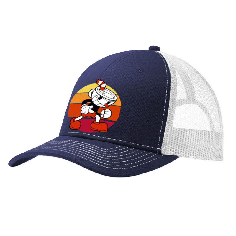 Cuphead Cuphead Sunset Pa Trucker Cap by cm-arts | Artistshot