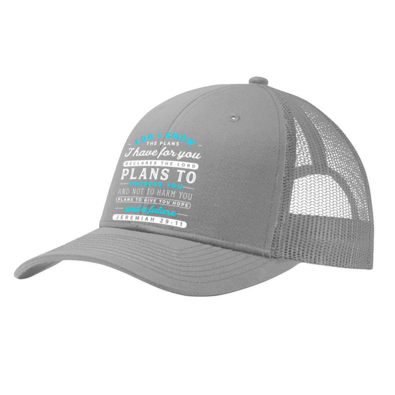 Christian Jeremiah 29 11 Hope Bible Verse Scripture Quote Pa Trucker Cap by behindcedar22 | Artistshot