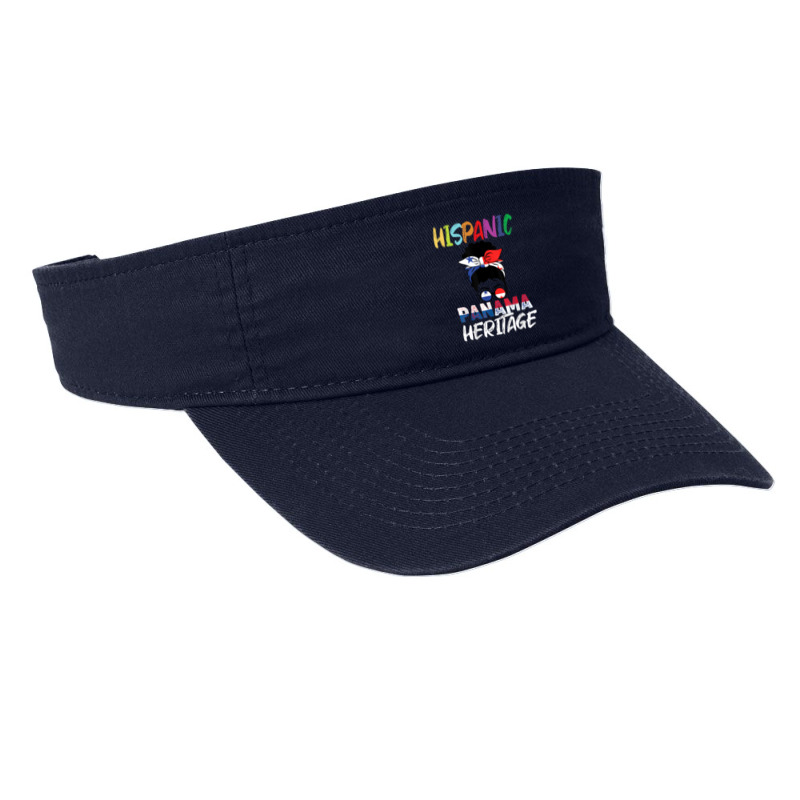 National Hispanic Heritage Month Latino Panama Flag T Shirt Fashion Visor by cm-arts | Artistshot