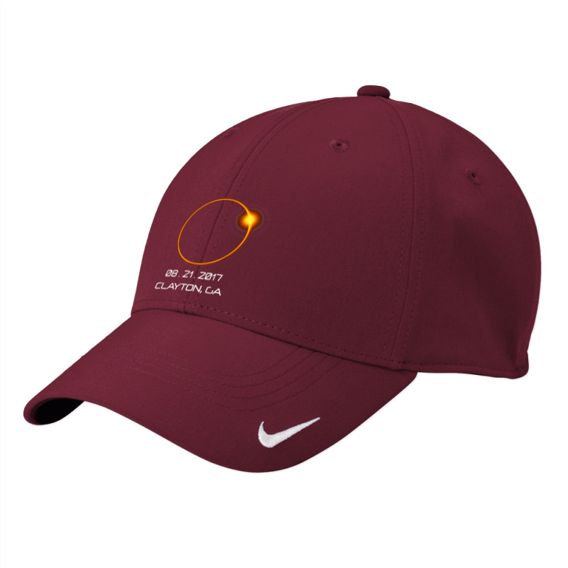 Total Solar Eclipse T Shirt   Clayton Ga Nike Dri-FIT Cap by cm-arts | Artistshot