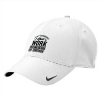 Just Thinking About Work Already Tires Me Out For Tomorrow T Shirt Nike Dri-fit Cap | Artistshot