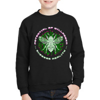 Buzzing With Bionic Power Youth Sweatshirt | Artistshot