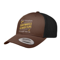 Cartwheels & Back Flips Gymnastics Gymnast Retro Trucker Cap | Artistshot