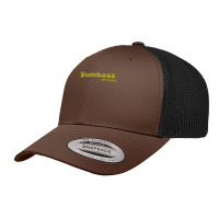 Dumbass 70s Lettering Quote Dumb Ass Retro Trucker Cap | Artistshot