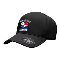 My Heart Beats For Panama   Panamanian Pride T Shirt Seamless Cap | Artistshot