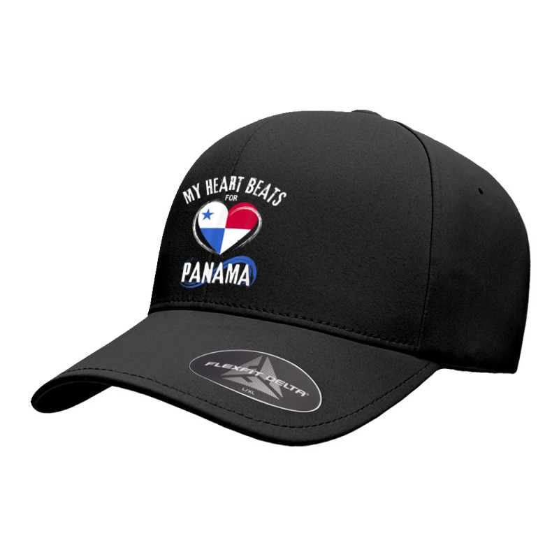 My Heart Beats For Panama   Panamanian Pride T Shirt Seamless Cap by been | Artistshot